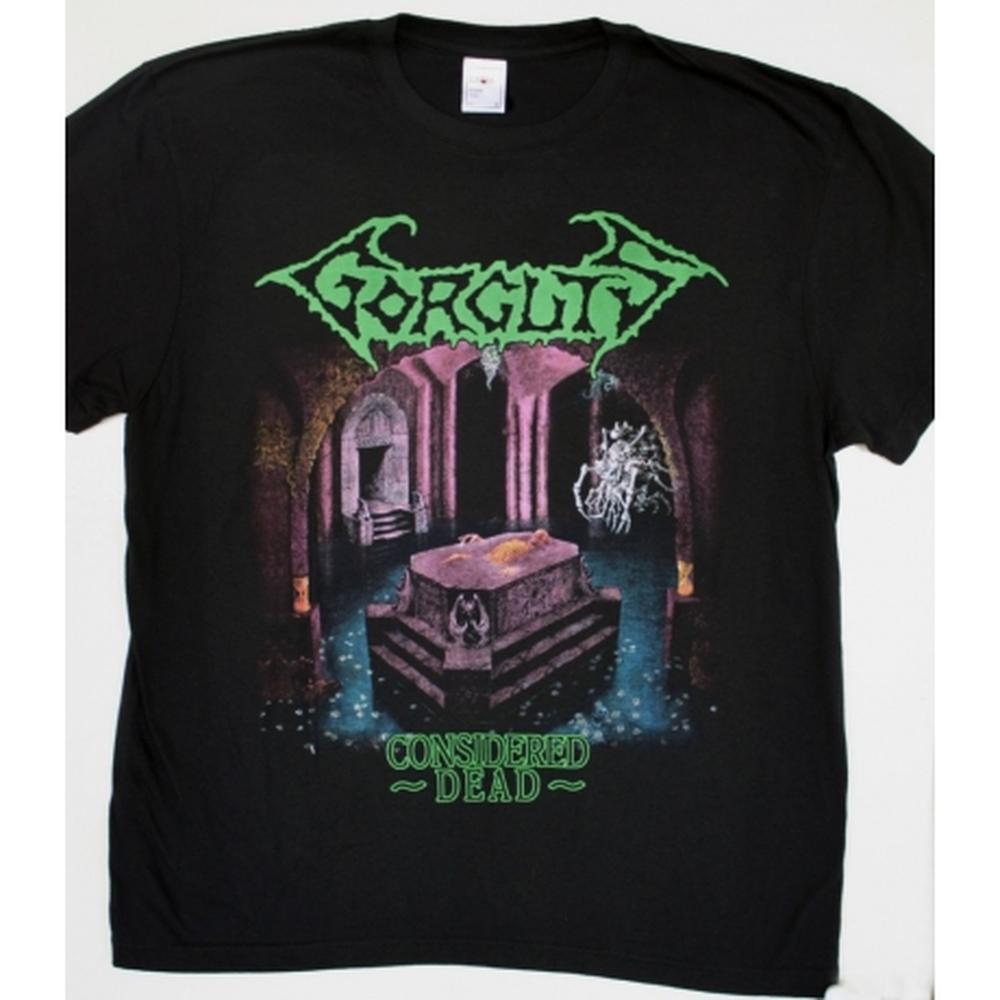 Gorguts Considered Dead New Black T-Shirt - Picture 1 of 4